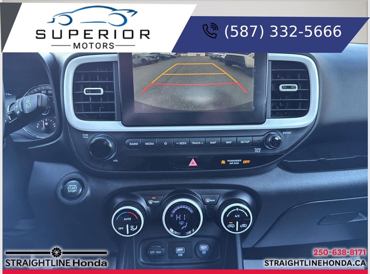 2020 Hyundai Venue Ultimate w/Black Interior