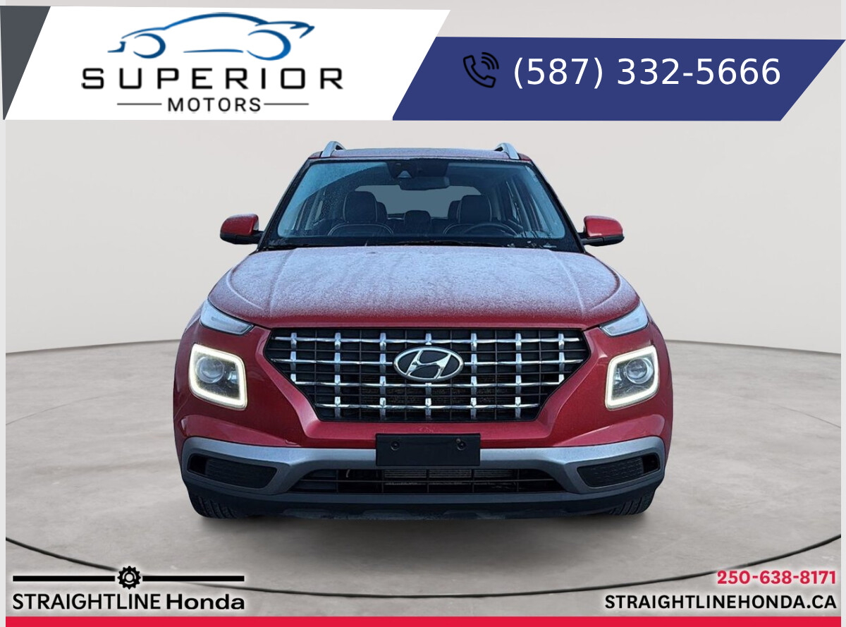 2020 Hyundai Venue Ultimate w/Black Interior