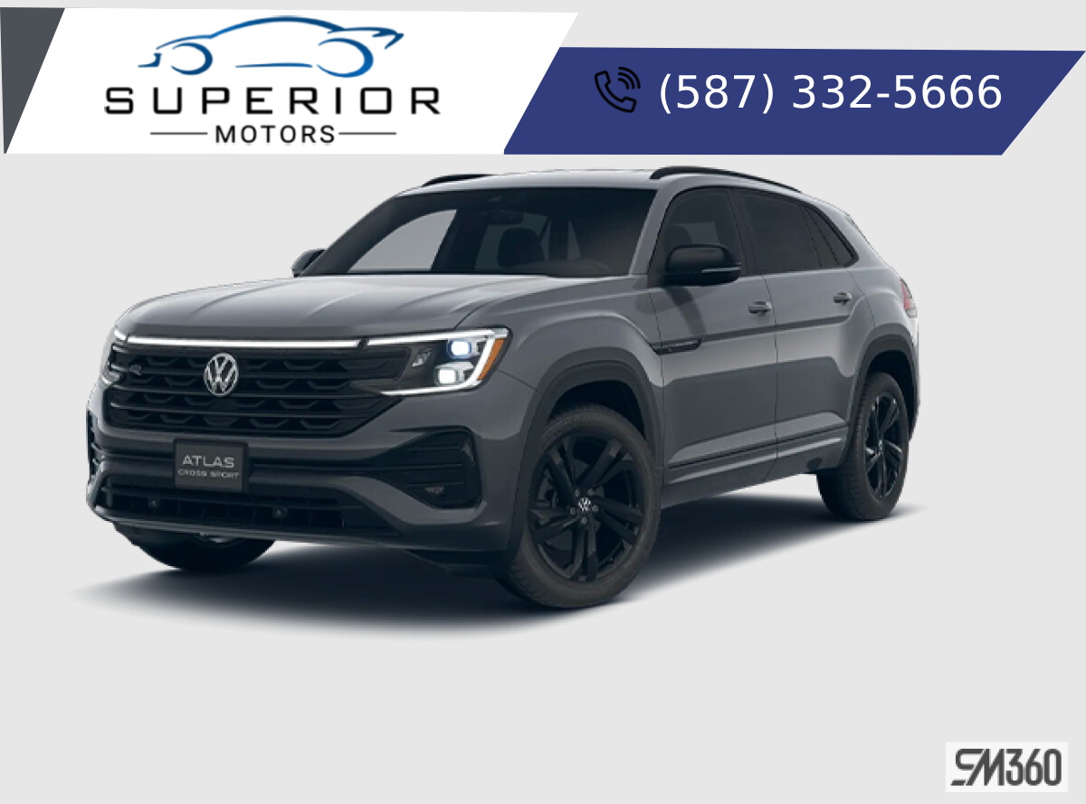 2025 Volkswagen Atlas Cross Sport Comfortline R-Line Black Edition