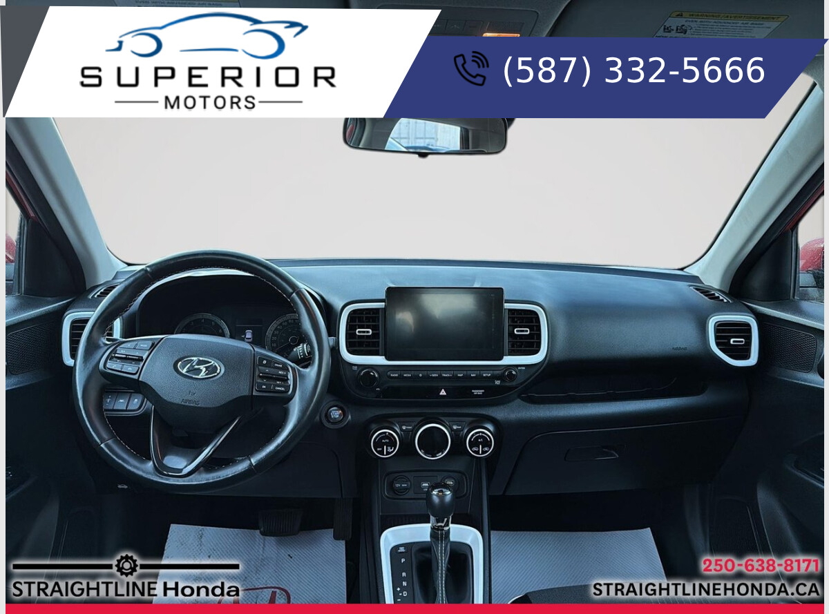 2020 Hyundai Venue Ultimate w/Black Interior