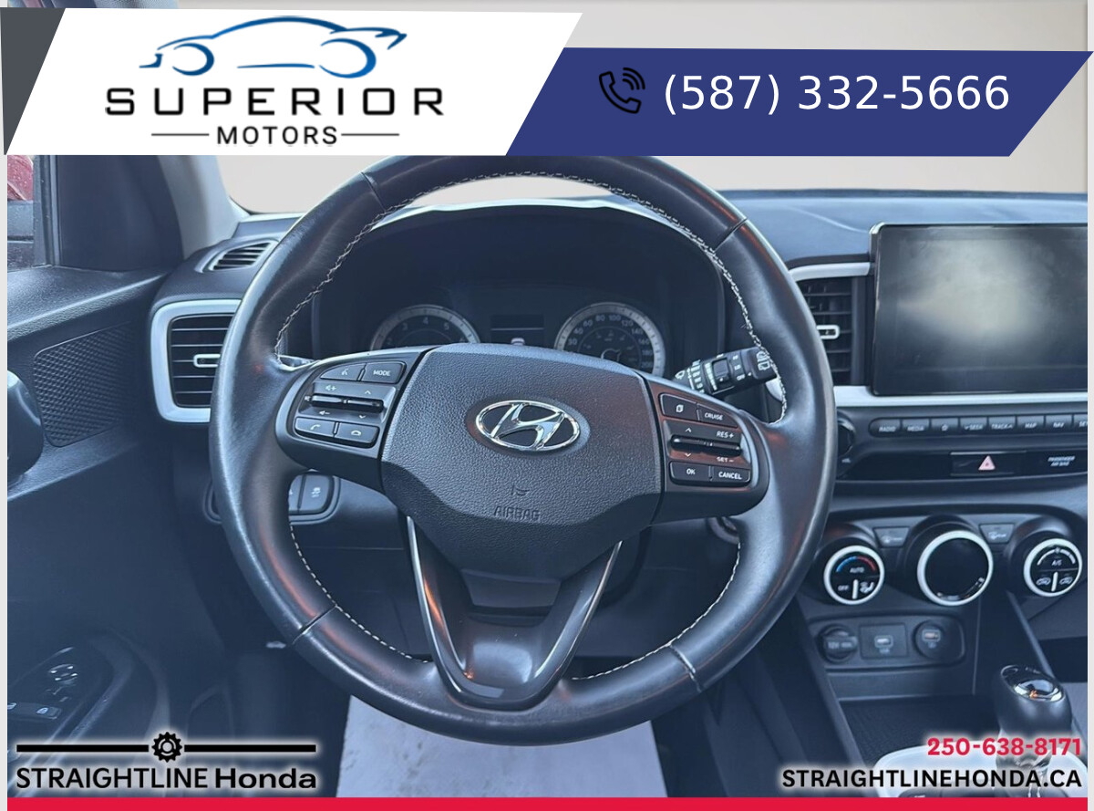 2020 Hyundai Venue Ultimate w/Black Interior