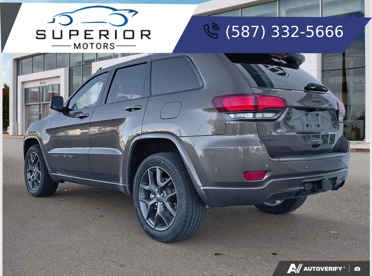 2021 Jeep Grand Cherokee 80th Anniversary Edition