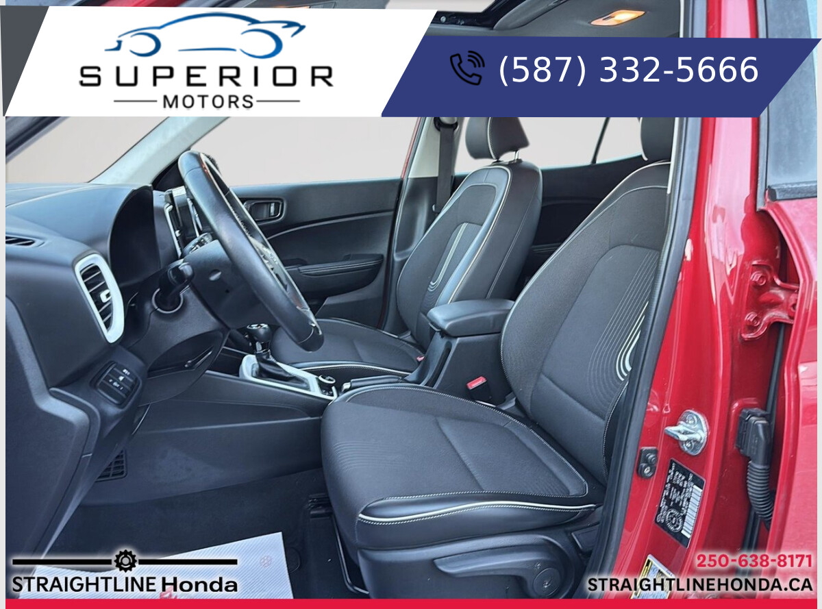 2020 Hyundai Venue Ultimate w/Black Interior